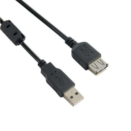 4World Kabel USB Przedłużacz 2.0 AM-AF 3m Ferr