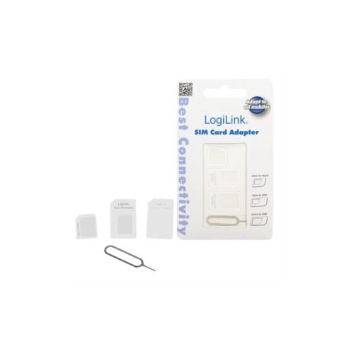 Adapter kart SIM AA0047 3in1 LogiLink 