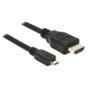 Kabel Delock ( MHL 3.0 - HDMI M-M 2,0m czarny 4K )