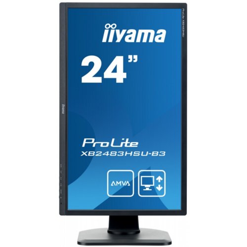 Monitor Iiyama ProLite XB2483HSU-B3 23.8" PIVOT Czarny