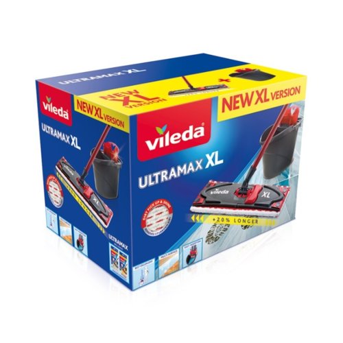 Mop płaski VILEDA Ultramax Box XL z wiadrem