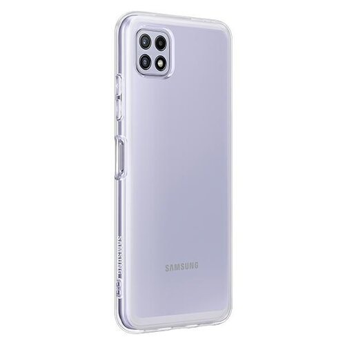 Etui Samsung EF-QA226TTEGEU Soft Clear Cover do Galaxy A22 Transparentny
