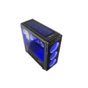 NATEC Obudowa Genesis Irid 300 USB 3.0 z oknem niebieskie podświetlenie