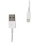 Whitenergy Kabel iPhone USB Lightning 100cm transmisja, ładowanie, biały