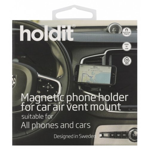 Holdit Uchwyt samochodowy Vent Button magnetic