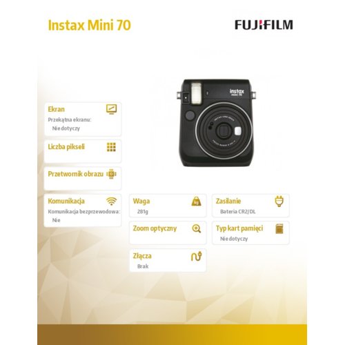 Fujifilm Instax Mini 70 black