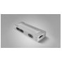 Allocacoc Listwa zasilająca PowerBar USB 9102