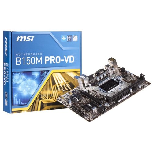 Płyta MSI B150M PRO-VD /B150/DDR4/SATA3/USB3.1/PCIe3.0/s.1151/mATX - towar poserwisowy