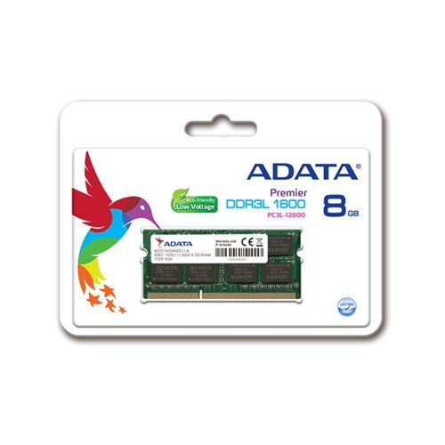 Pamięć RAM ADATA 8GB 1600MHz DDR3L SODIMM