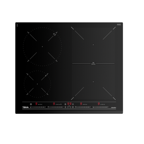 Płyta indukcyjna do zabudowy Teka IZF 6420 Czarne szkło 60 cm