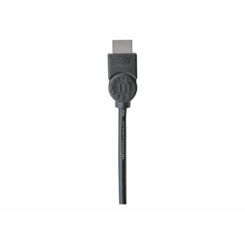 Kabel HDMI Manhattan HDMI/HDMI M/M Ethernet, ekranowany, 5m, czarny C-HDMI14.50