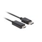 Kabel DisplayPort - HDMI Lanberg CA-DPHD-11CC-0010-BK 1m