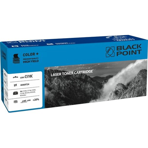 Toner laserowy Black Point LCBPOC510C Błękitny