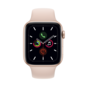 Apple Watch Serii 5 GPS 44mm złote aluminium z  różowym sportowym paskiem  S/M i M/L