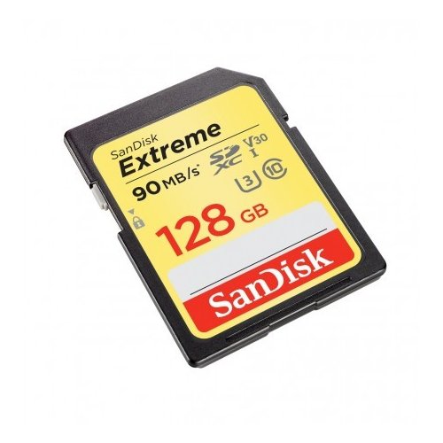 Karta pamięci SDXC SanDisk Extreme 128GB 90 MB/s class 10 V30