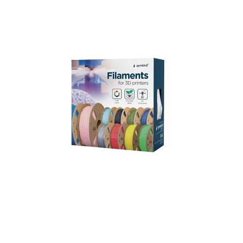 Filament Gembird 3DP-PLA1.75GE-01-B niebieski