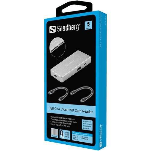 Czytnik kart Sandberg 136-42 USB 3.0