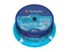 Verbatim CD-R 52x 700MB 25P CB DLP Crystal 43352