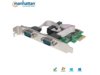 Kontroler/Karta Manhattan PCI-Express Portu szeregowego 2x RS232/COM