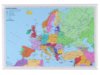 Mapa Europy NAGA 97x67 laminowana kolorowa