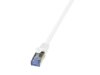 Patchcord LogiLink CQ4091S Cat.6A/7 600 MHz S/FTP PIMF 10,0m biały