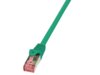 Patchcord LogiLink CQ2025S CAT.6 S/FTP 0,50m, zielony