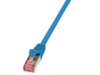 Patchcord LogiLink CQ2046S CAT.6 S/FTP 1,50m, niebieski