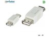 Adapter Manhattan Hi-Speed USB 2.0 A-A F/F 