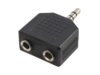 Adapter audio stereo LogiLink CA1002 3,5mm jack (M) > 2x 3,5mm jack (F)
