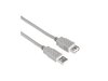 Kabel USB A-A 1.8M SZARY HAMA