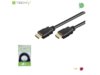 Kabel HDMI Techly HDMI-HDMI M/M 1,4 Ethernet, ekranowany, 3D 4K, 15m, czarny