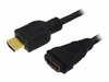 Kabel HDMI LogiLink CH0059 HDMI A 19-pin (M)>HDMI A 19-pin (F) 1m