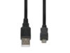 Kabel I-Box ( USB 2.0 typ A - microUSB typ B M/M M-M 1,8m czarny )