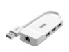 Unitek Adapter USB2.0 do 10/100+ hub 3x USB2.0; Y-1470