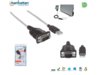 Kabel adapter Manhattan USB/COM RS232 0,45m IDATA USB-SER-2B 