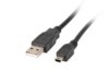 LANBERG Kabel USB 2.0 mini AM-BM5P 0.3M czarny (CANON)