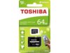 TOSHIBA microSD 64GB M203 UHS-I U1+ ADAPTER