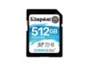 Kingston SD 512GB Canvas Go 90/45MB/s CL10 U3 V30