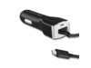 Qoltec Ładowarka samochodowa | 12-24V | 12W | 5V | 2.4A | +kabel Micro USB