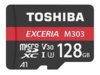 TOSHIBA microSD 128GB M303 UHS-I U3+ ADAPTER