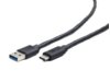 Gembird Kabel USB 3.0 typ C AM/CM/10m/czarny
