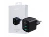 AUKEY PA-U32 Black Mini ultraszybka ładowarka sieciowa 2xUSB AiPower 4.8A 12W