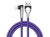 Kabel Baseus  CALMVP-D03 (USB 2.0 M - Lightning M; 1m; kolor fioletowy)