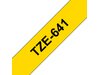 Taśma laminowana Brother TZe-S641 żółta