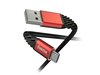 Kabel USB Hama Extreme Micro USB 1,5m czarno-czerwony