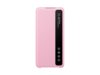 Etui Samsung Clear View Cover Pink do Galaxy S20 EF-ZG980CPEGEU