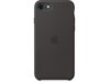 Etui Apple silikonowe do iPhone SE 2020 czarne