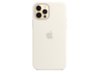 Etui iPhone 12/12 Pro Silikonowe z funkcją MagSafe - biały