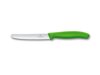 Nóż stołowy i do pomidorów Victorinox Swiss Classic 6.7836.L114 zielony