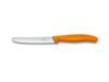 Nóż stołowy i do pomidorów Victorinox Swiss Classic 6.7836.L119 pomarańczowy